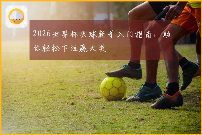 2026世界杯买球新手入门指南，助你轻松下注赢大奖